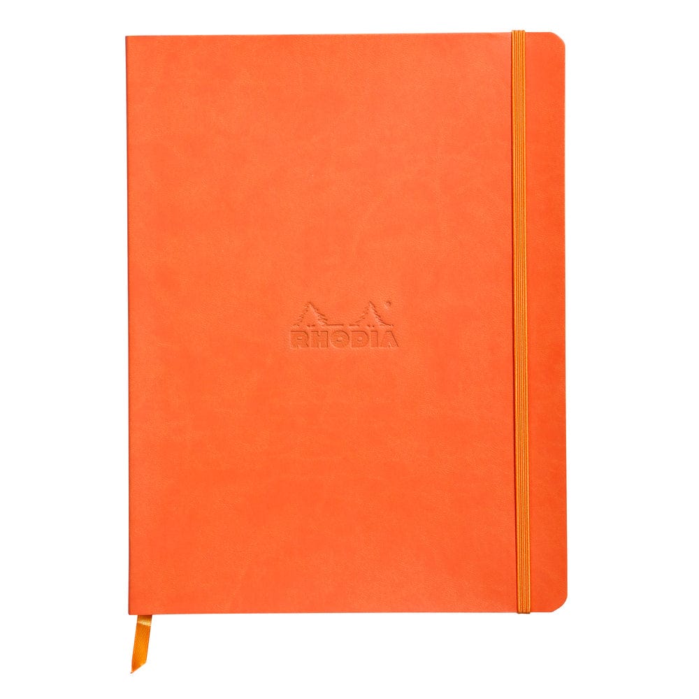 Rhodia Notesbog Rhodiarama softcover notebook TANGERINE 19x25cm