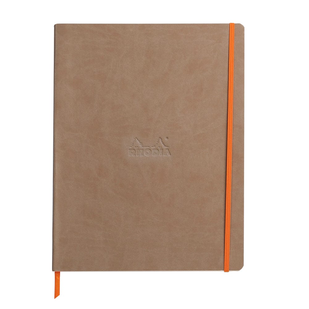 Rhodia Notesbog Rhodiarama softcover notebook TAUPE A4+