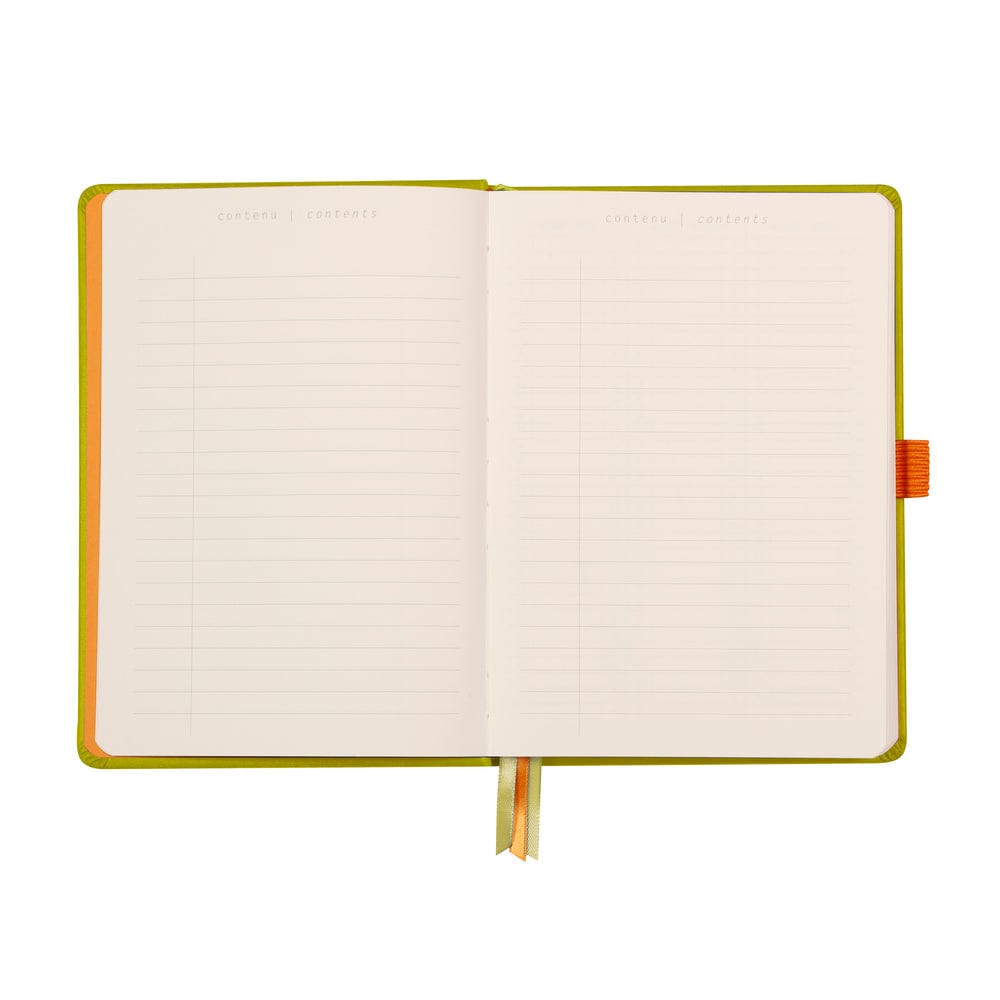 Rhodia Rhodiarama hardcover Goalbook ANISE A5 - Ivory