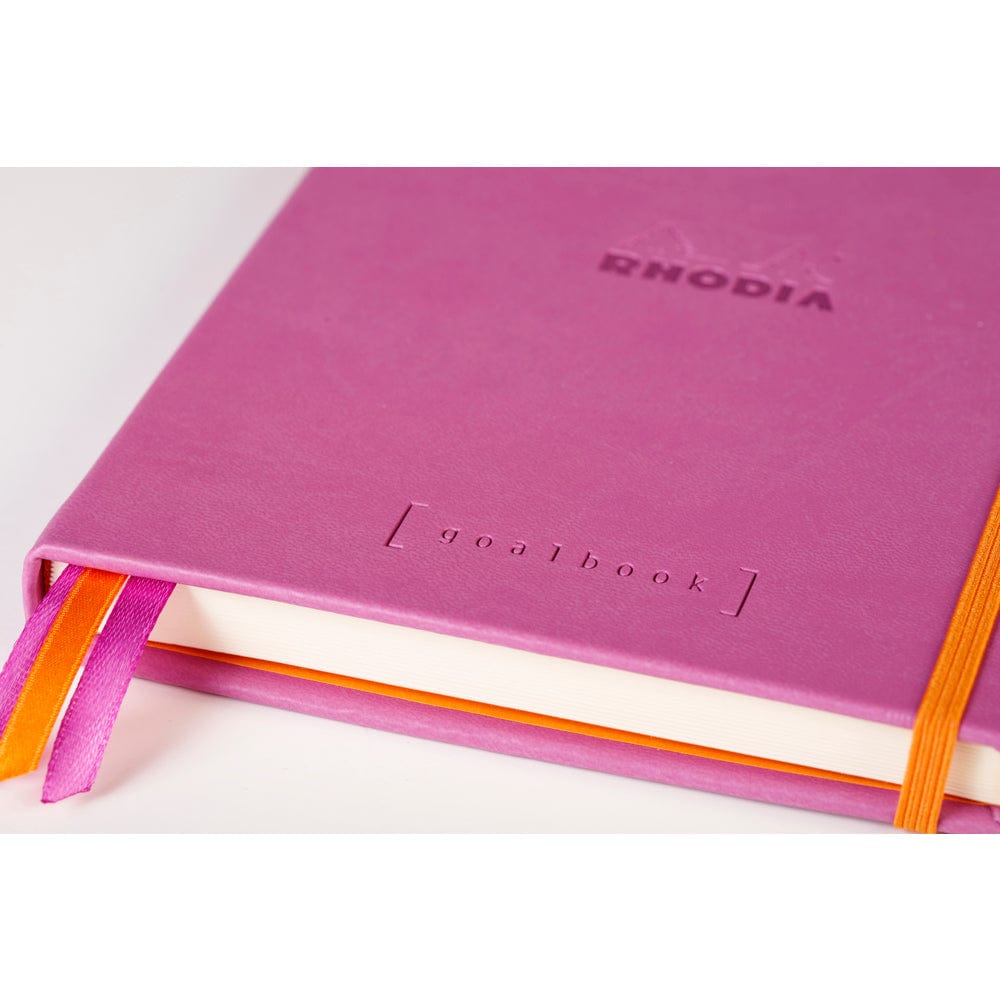 Rhodia Rhodiarama hardcover Goalbook LILAC A5 - White