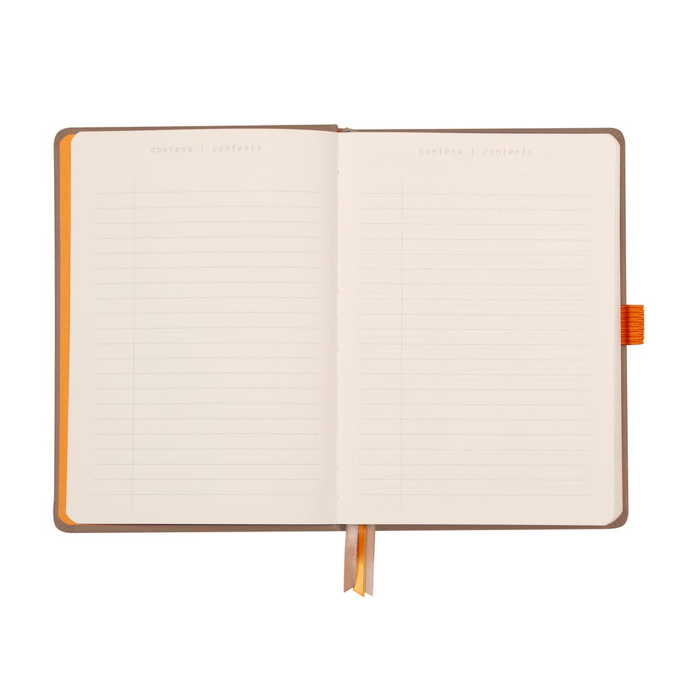 Rhodia Rhodiarama hardcover Goalbook TAUPE A5 1