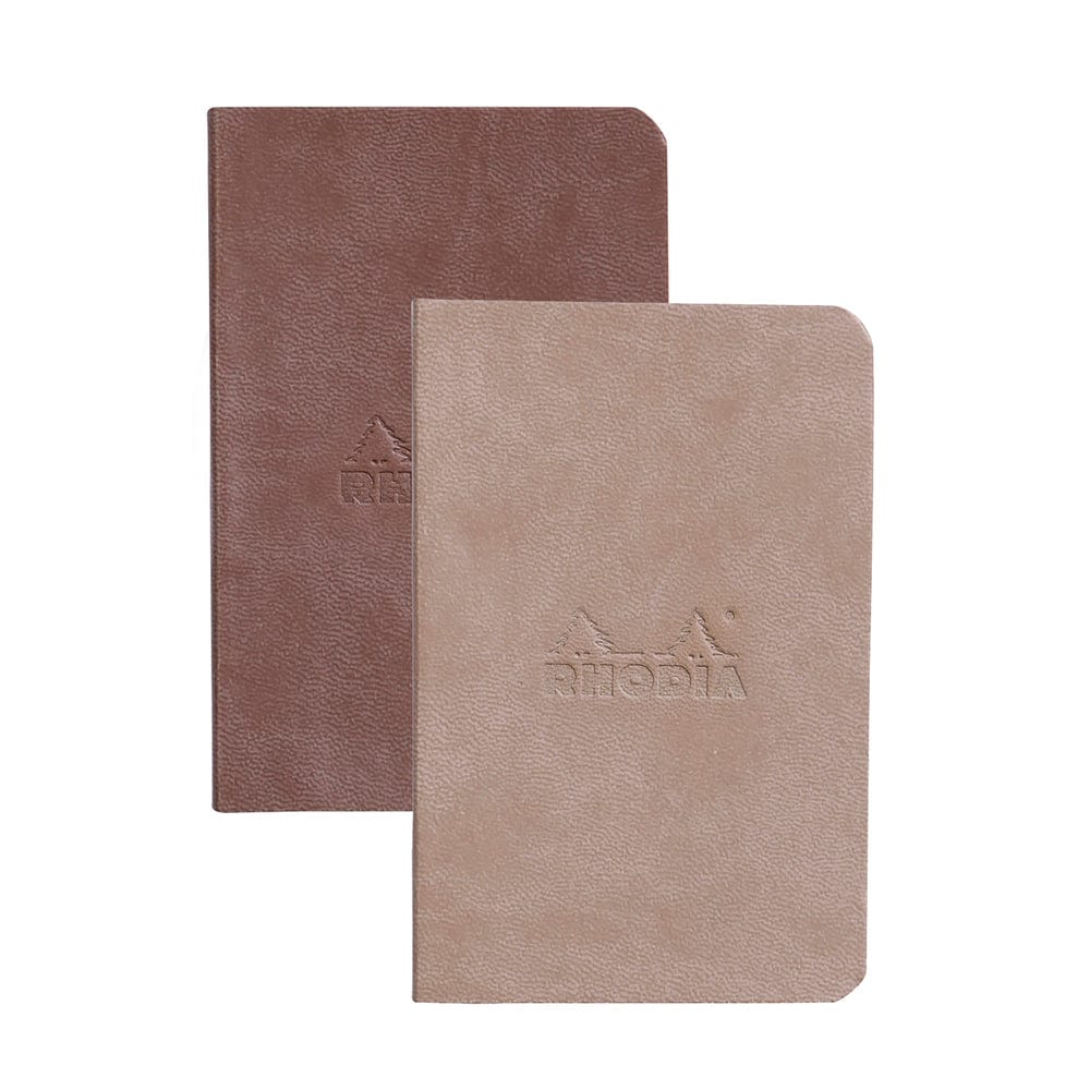 Rhodia Rhodiarama set of 2 Minibooks CHOCOLATE&TAUPE