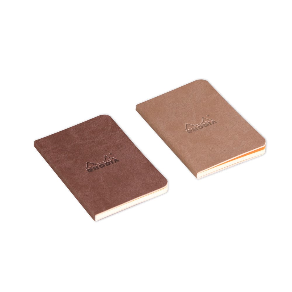 Rhodia Rhodiarama set of 2 Minibooks CHOCOLATE&TAUPE