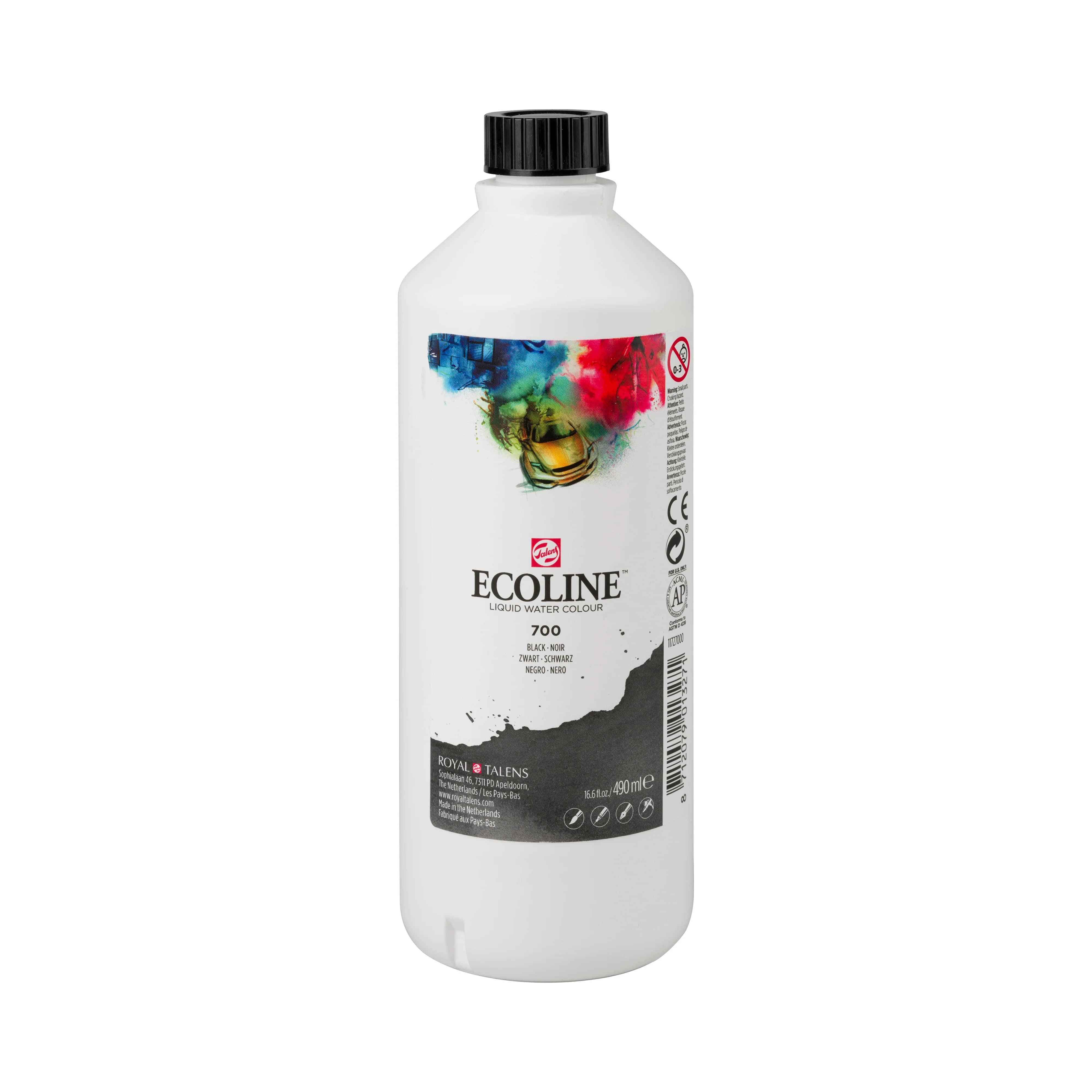 Royal Talens Ecoline 490ml Black