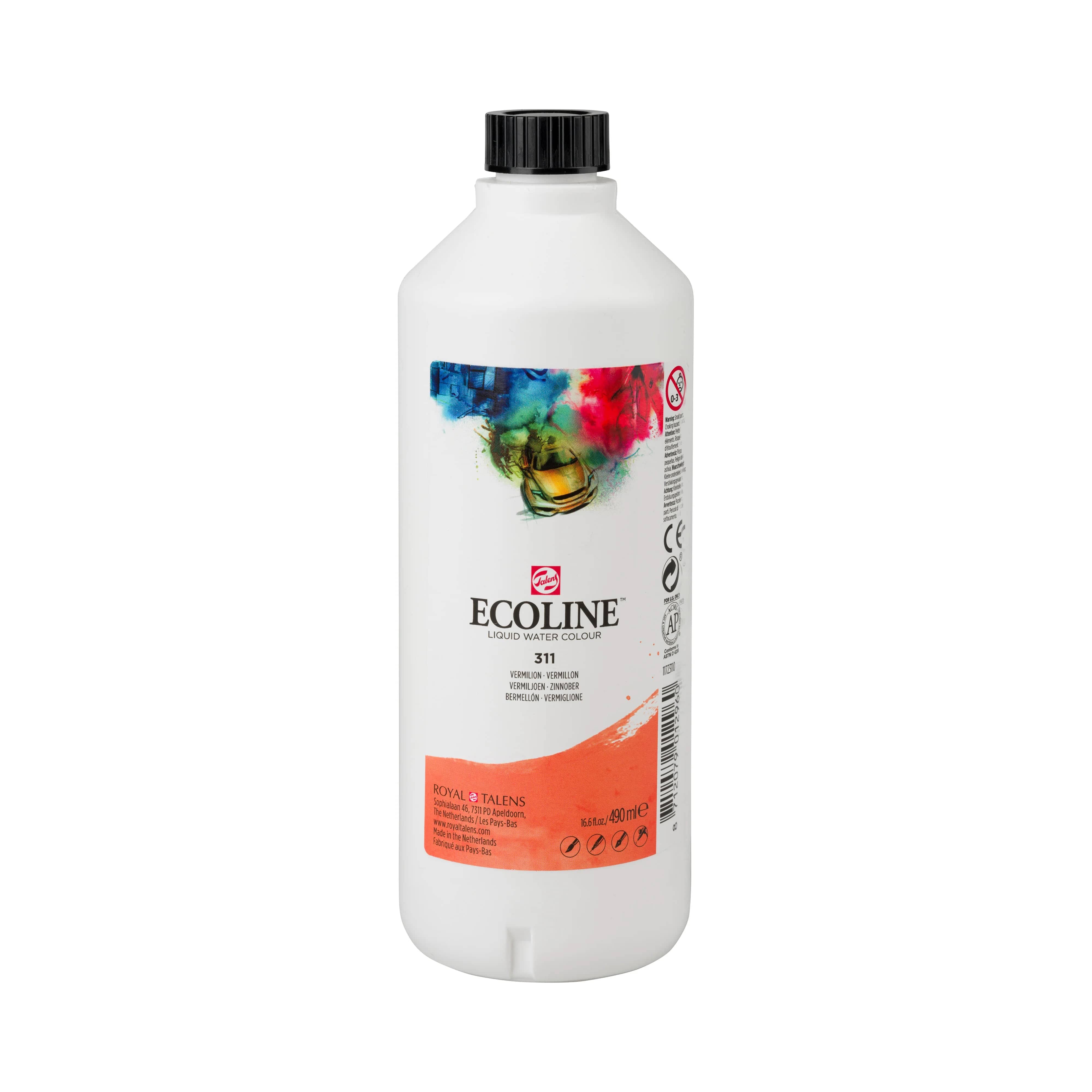 Royal Talens Ecoline 490ml Vermilion