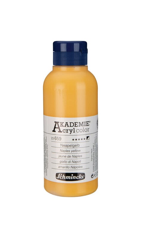 Schmincke Akademie Akryl 250ml Naples Yellow