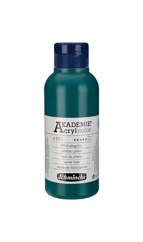 Schmincke Akademie Akryl 250ml Phthalo Green