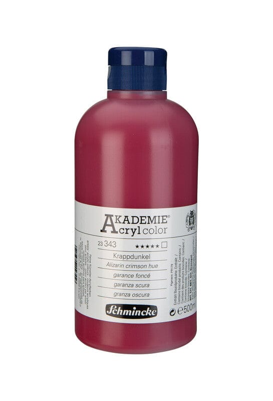 Schmincke Akademie Akryl 500ml Alizarin Crimson Hue