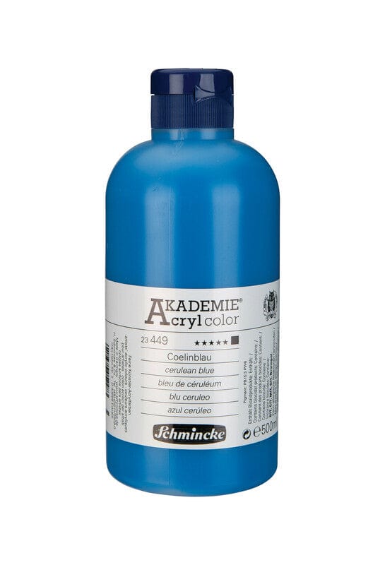 Schmincke Akademie Akryl 500ml Cerulean Blue