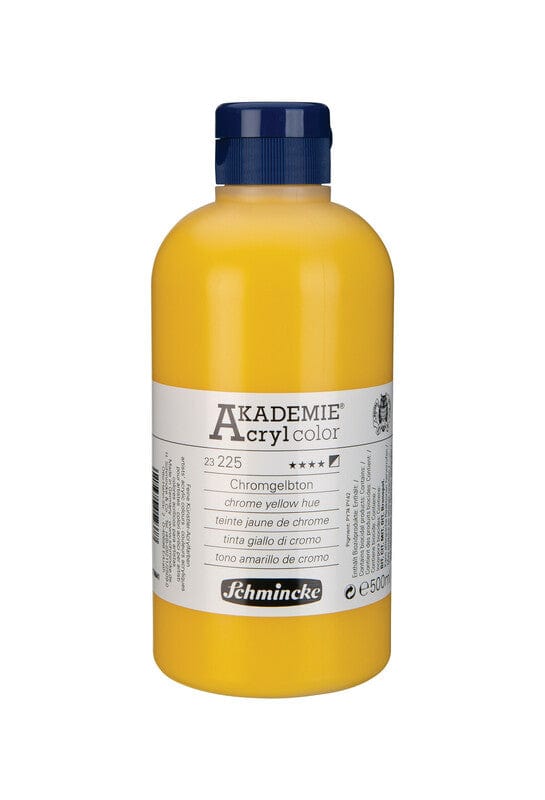 Schmincke Akademie Akryl 500ml Chrome Yellow Hue