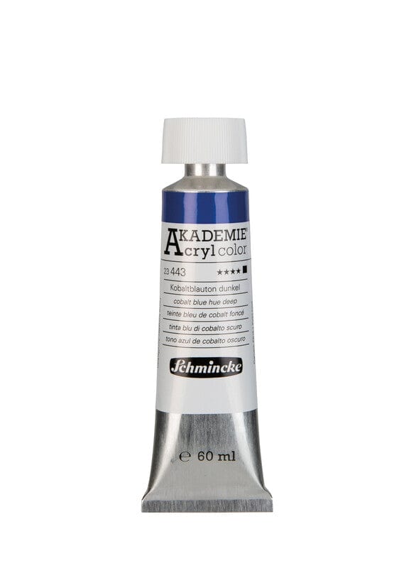 Schmincke Akademie Akryl 60ml Cobalt Blue Hue Deep