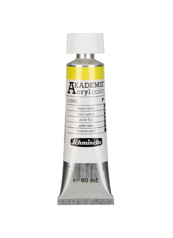 Schmincke Akademie Akryl 60ml Neon Yellow