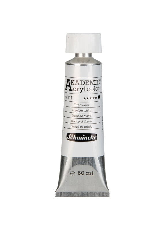 Schmincke Akademie Akryl 60ml Titanium White