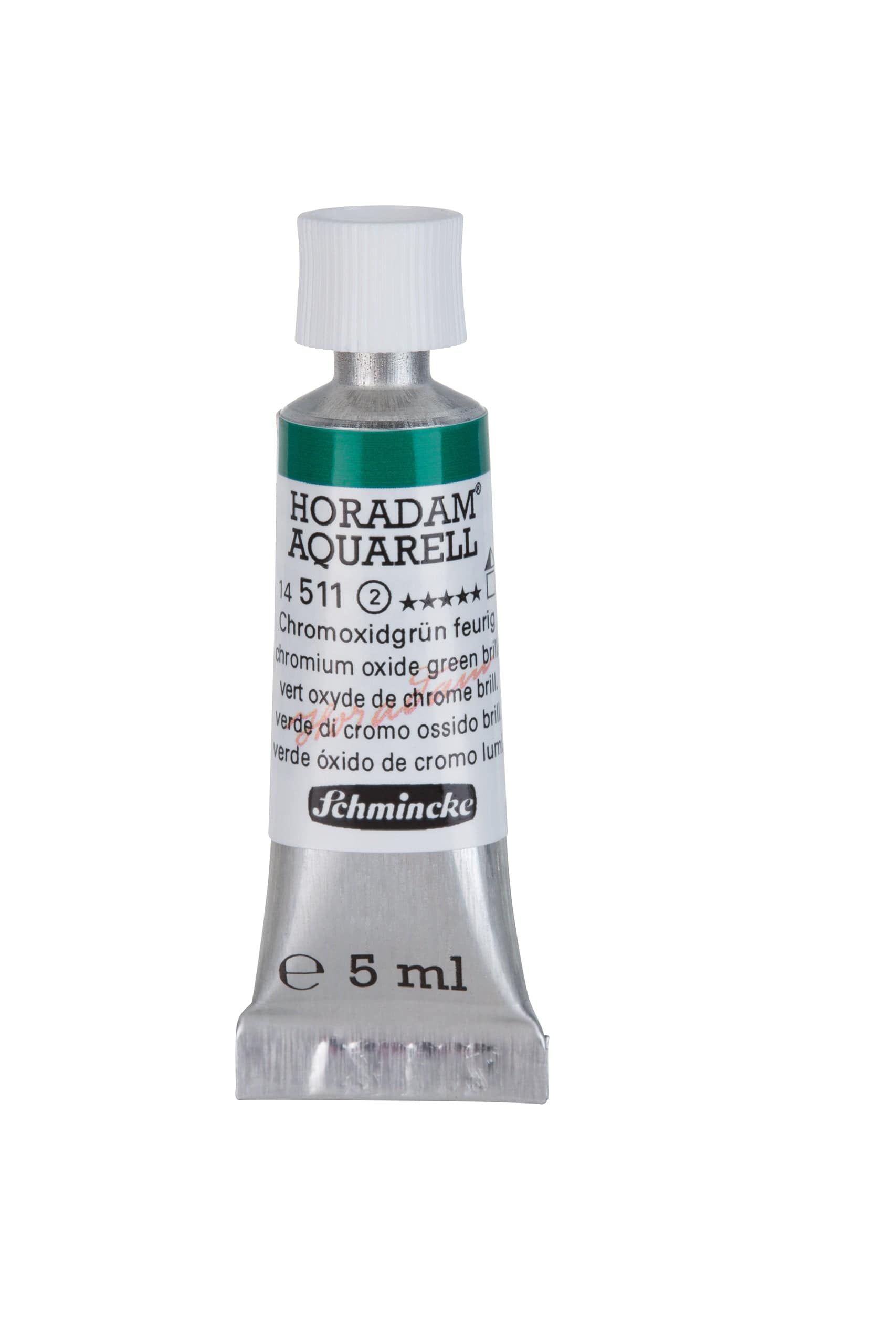 Schmincke Akvarelmaling 5ml Chromium Oxide Green Brilliant