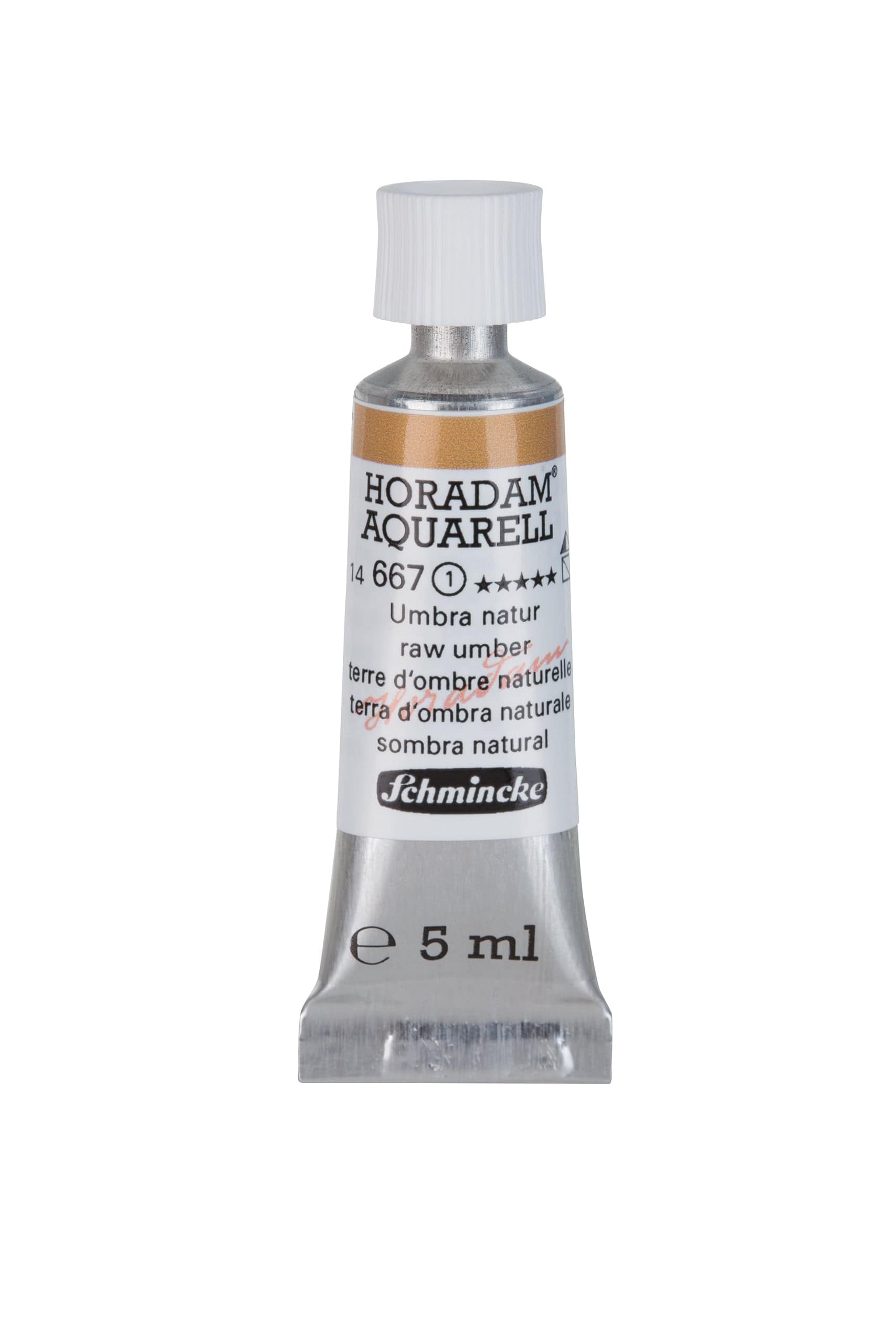 Schmincke Akvarelmaling 5ml Raw Umber