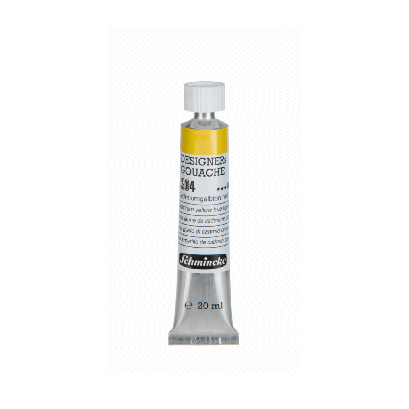 Schmincke Designer gouache 20ml Cadmium Yellow Hue Light