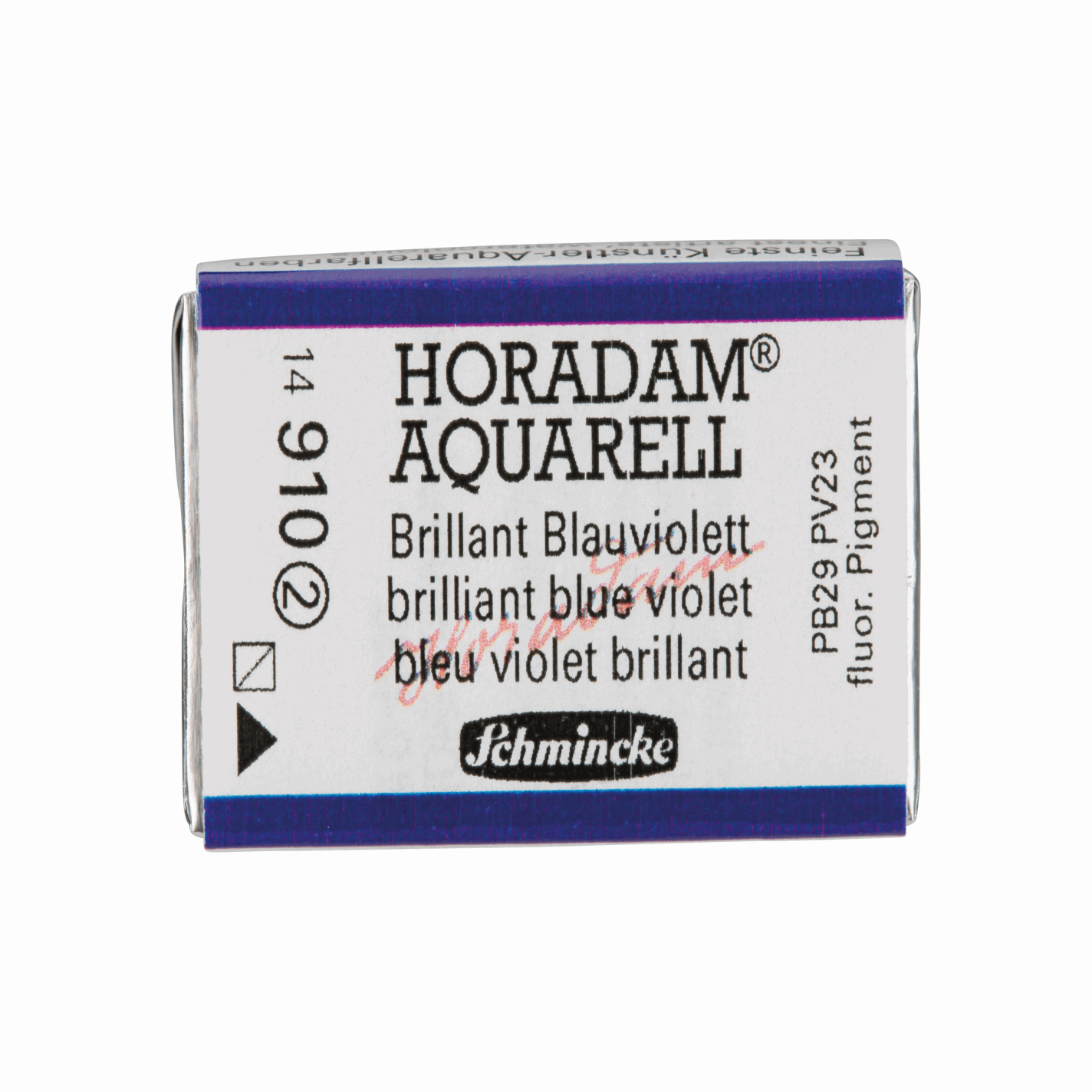 Schmincke Horadam Aquarell pans 1/1 pan Brilliant Blue Violet