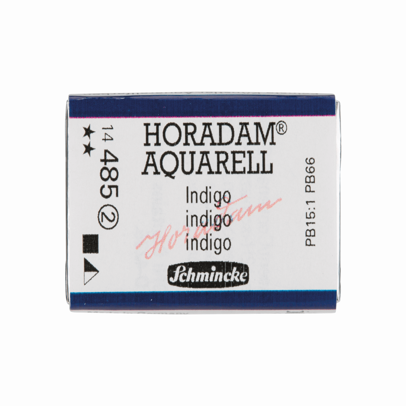 Schmincke Horadam Aquarell pans 1/1 pan Indigo