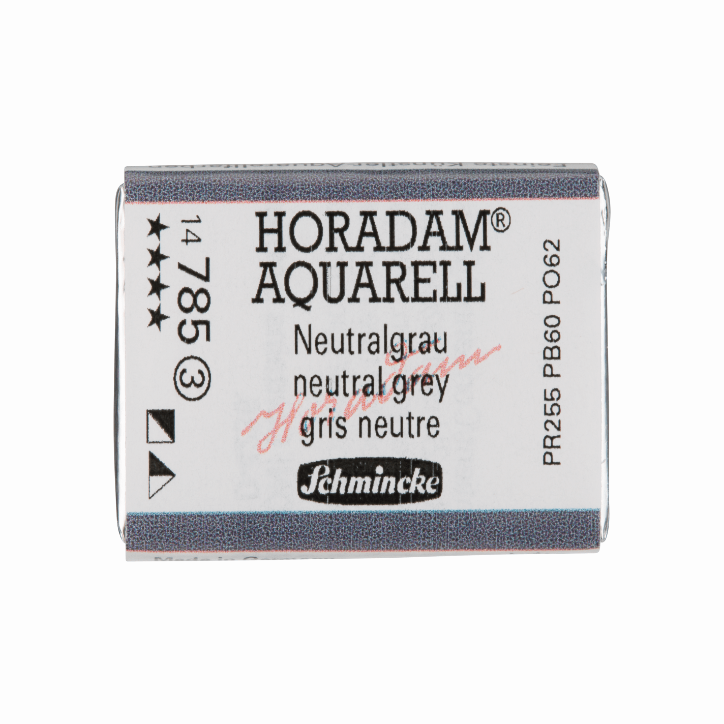 Schmincke Horadam Aquarell pans 1/1 pan Neutral Grey