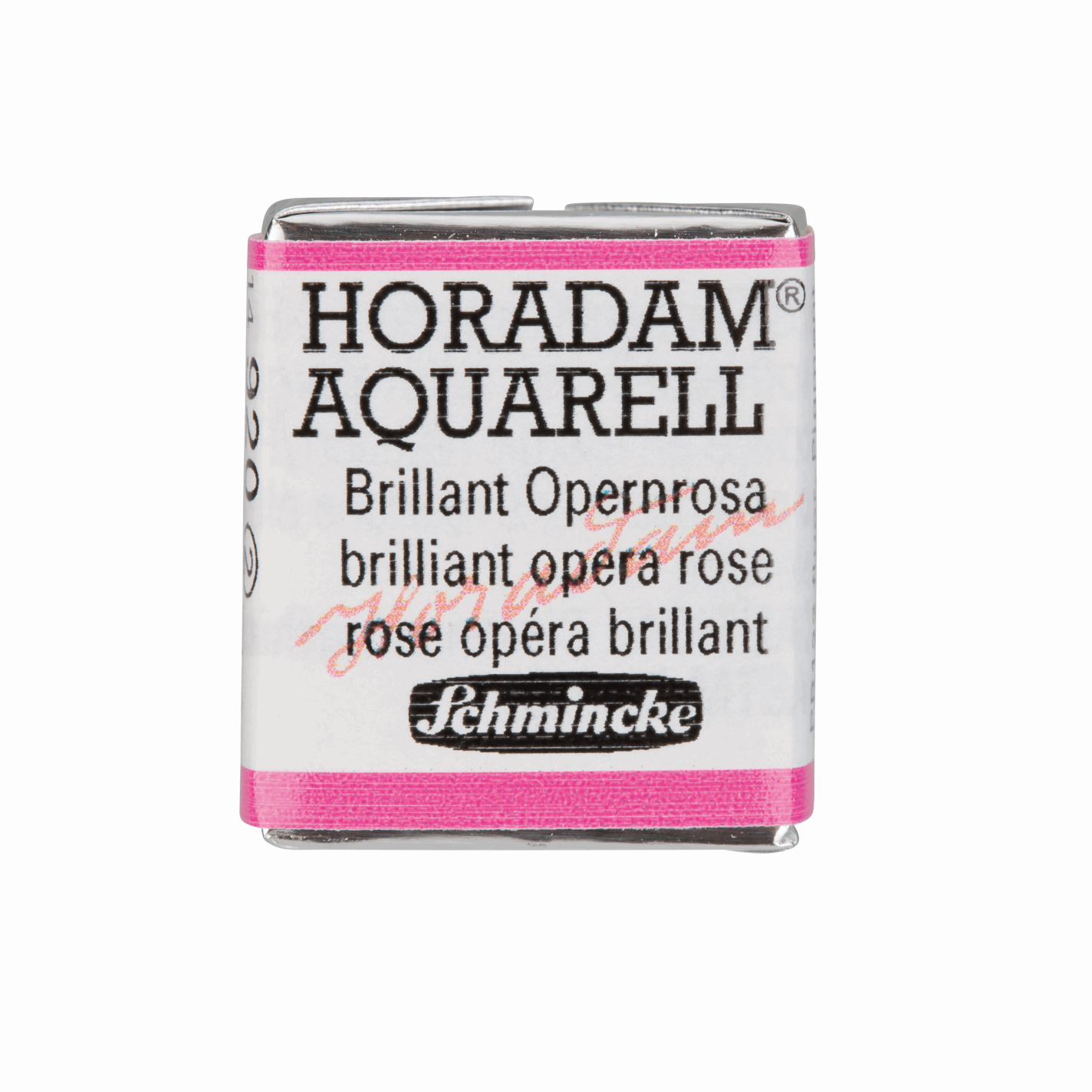 Schmincke Horadam Aquarell pans 1/2 pan Brilliant Opera Rose