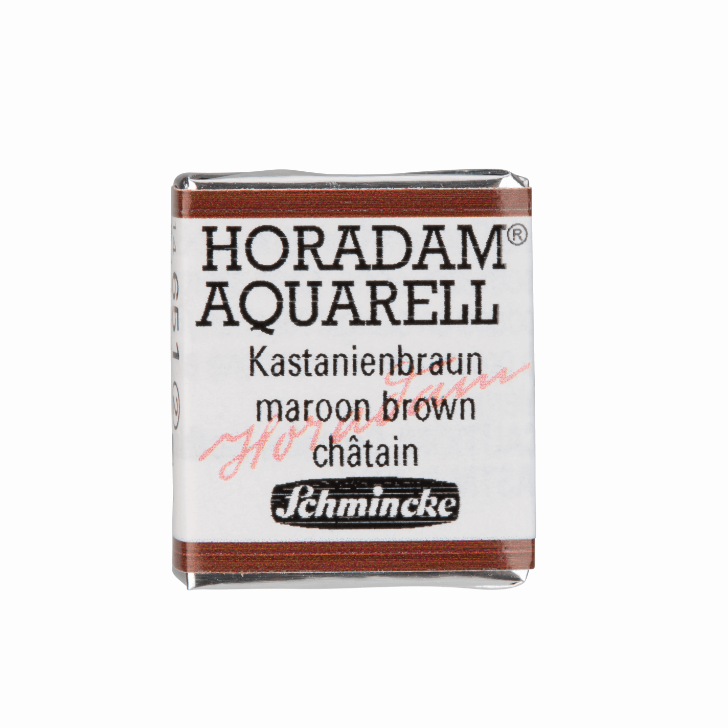 Schmincke Horadam Aquarell pans 1/2 pan Gold Brown