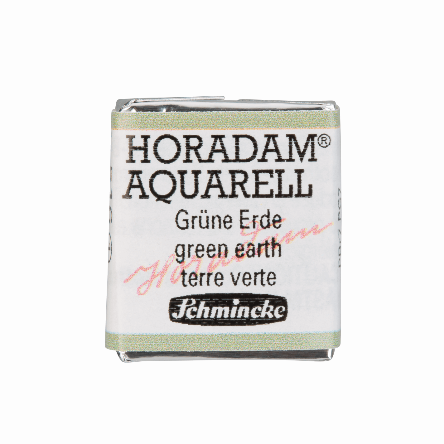 Schmincke Horadam Aquarell pans 1/2 pan Green Earth