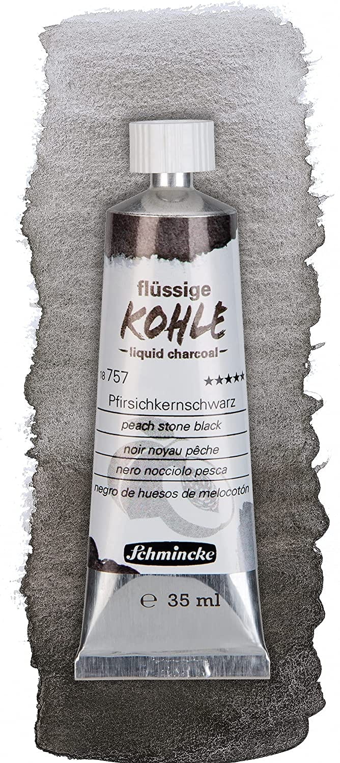 Schmincke Maling Schmincke Liquid Charcoal - Peach Stone Black