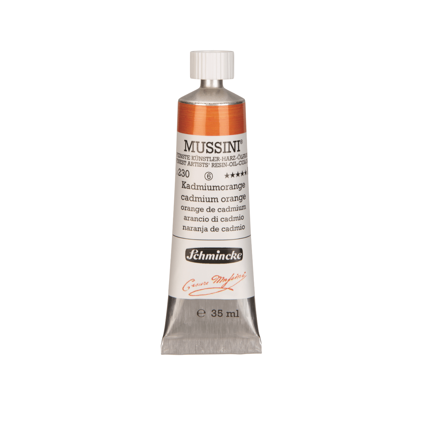 Schmincke Mussini 35ml Cadmium Orange