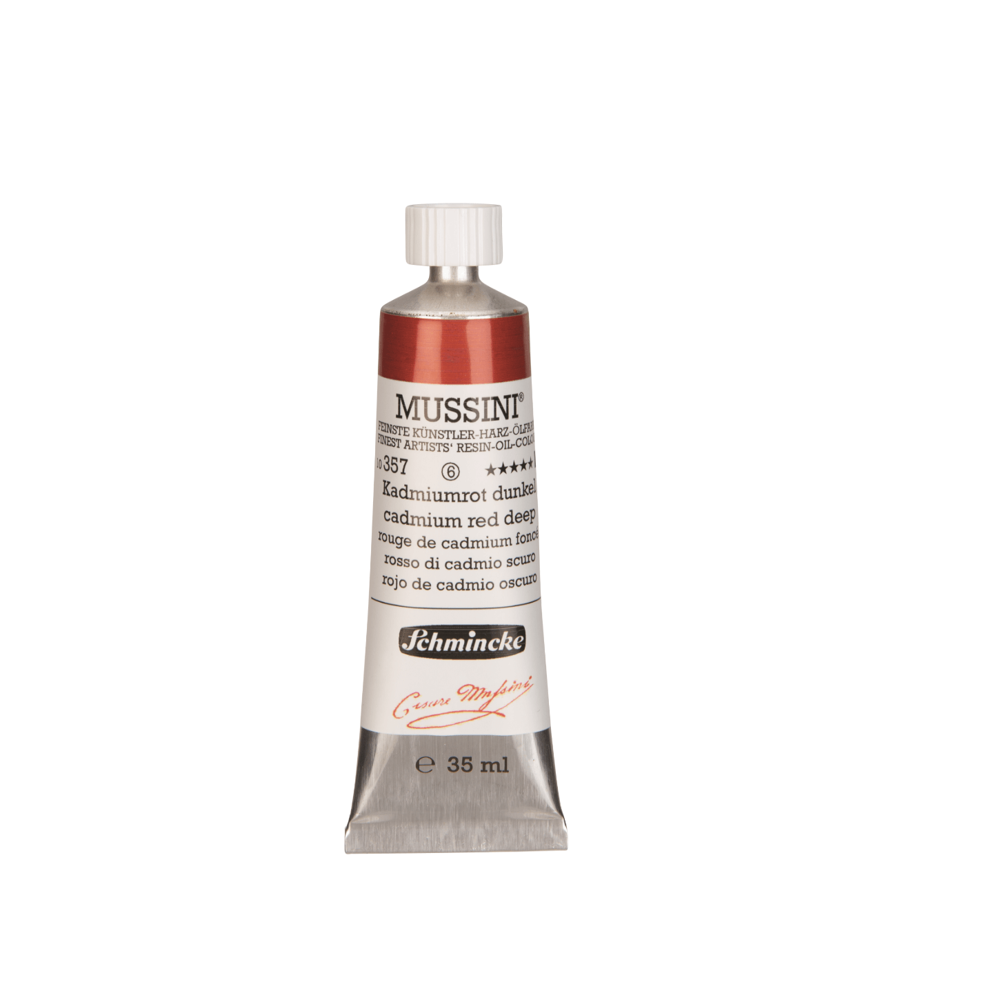 Schmincke Mussini 35ml Cadmium Red Deep