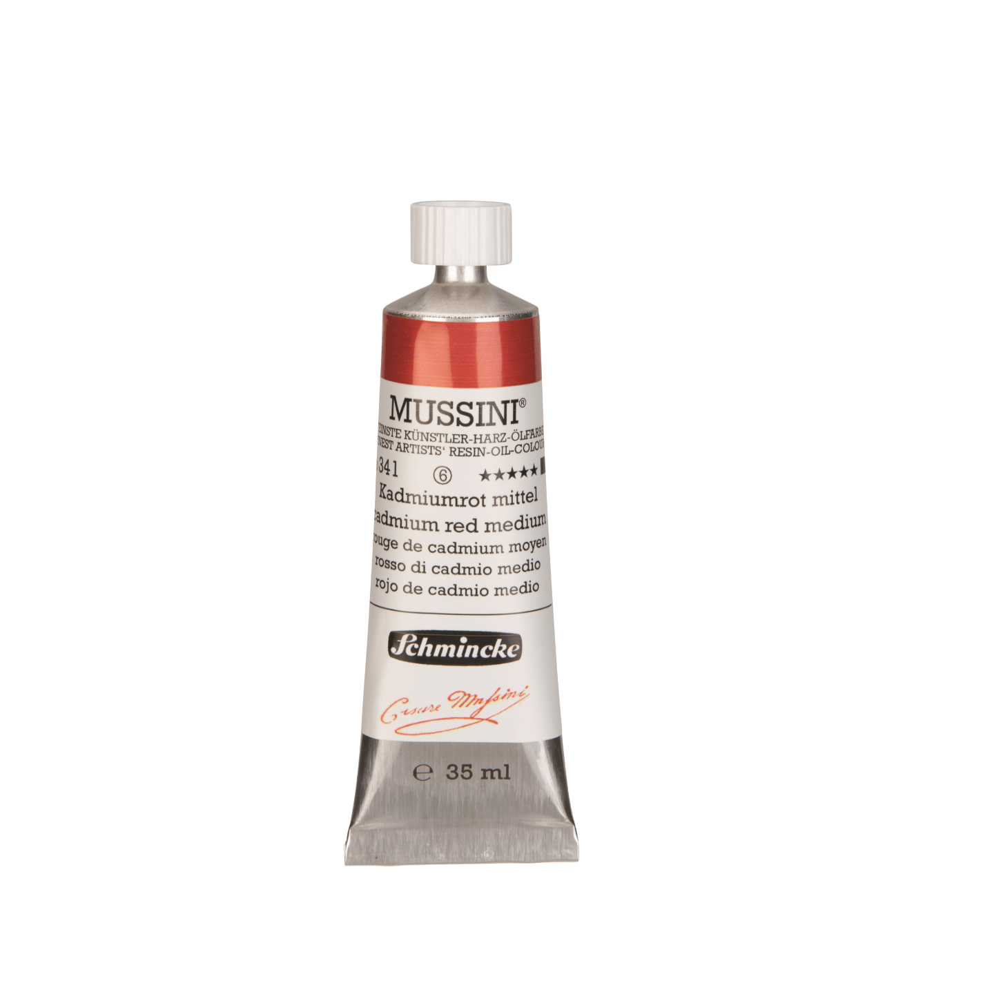 Schmincke Mussini 35ml Cadmium Red Medium