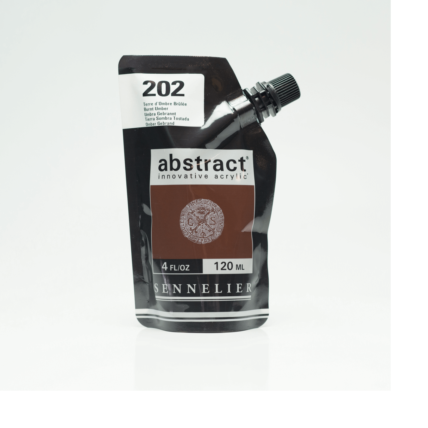 Sennelier Abstract akryl 120ml Burnt Umber