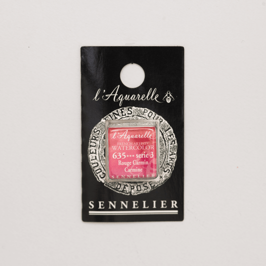 Sennelier Aquarelle pans 1/2 pan Carmine