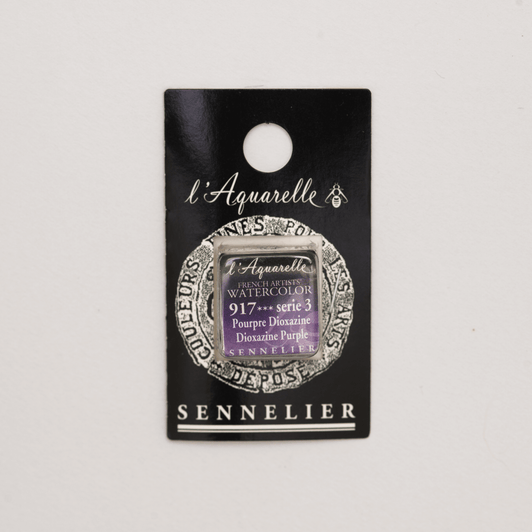 Sennelier Aquarelle pans 1/2 pan Dioxazine Purple