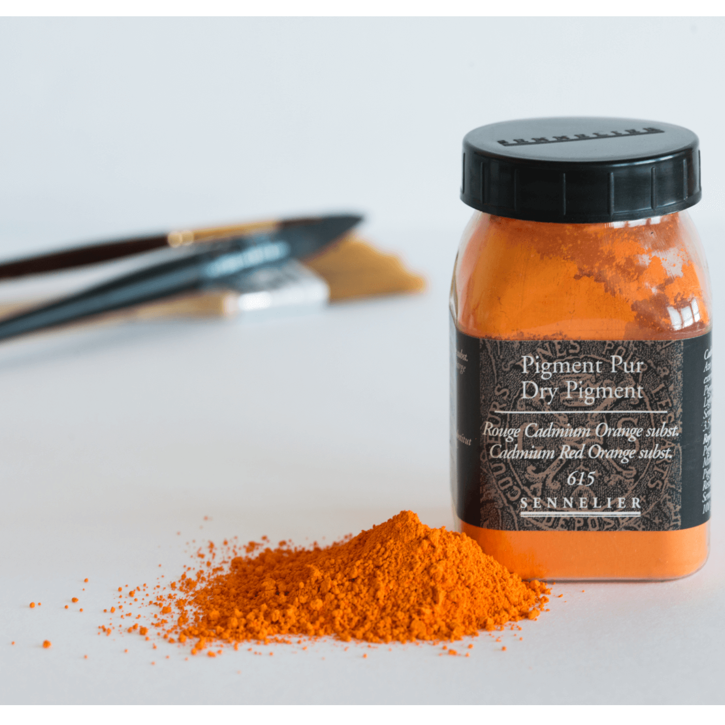 Sennelier Pigment 100g Cad. Red Orange Sub.