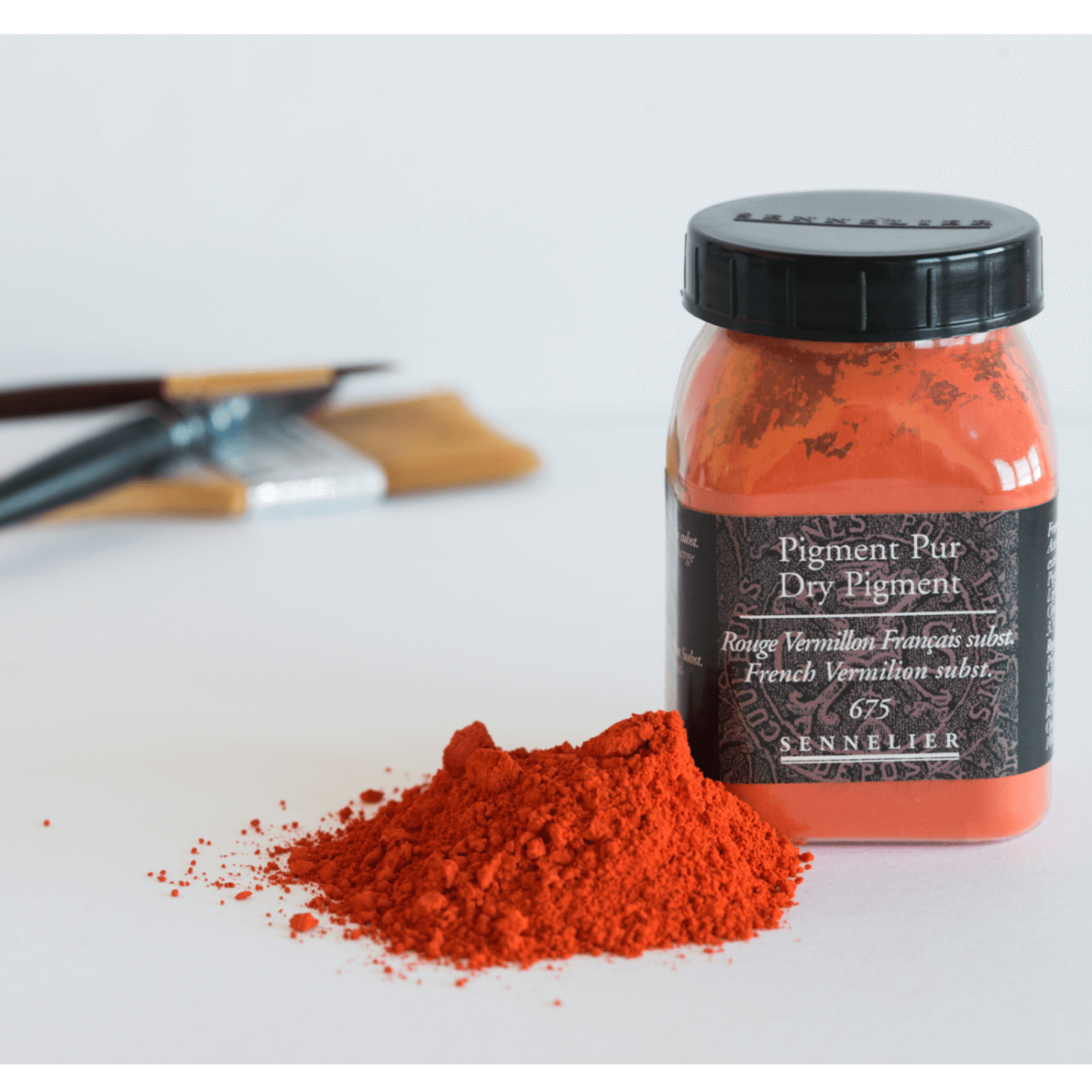 Sennelier Pigment 100g French Vermilion Sub.