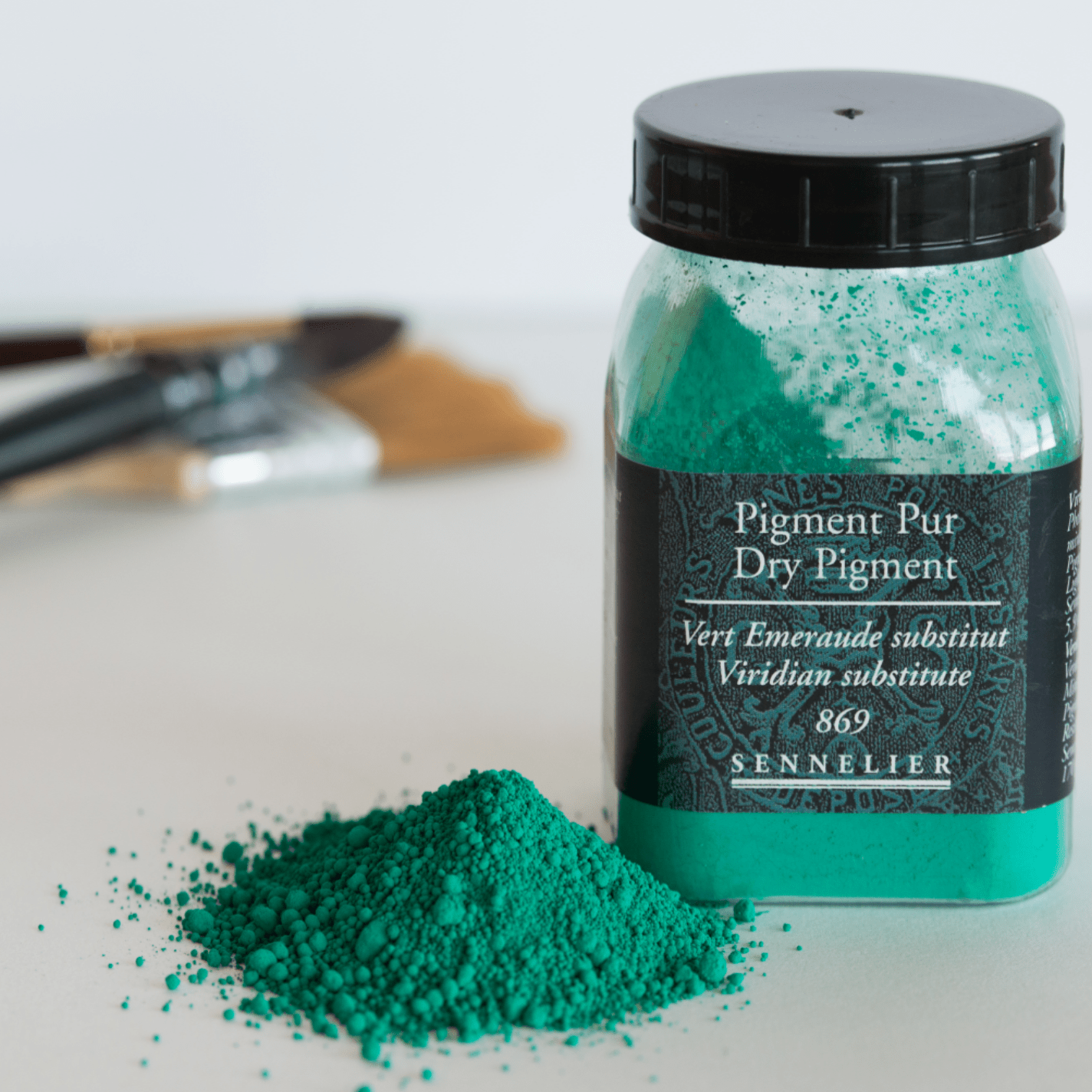 Sennelier Pigment 170g Viridian Hue