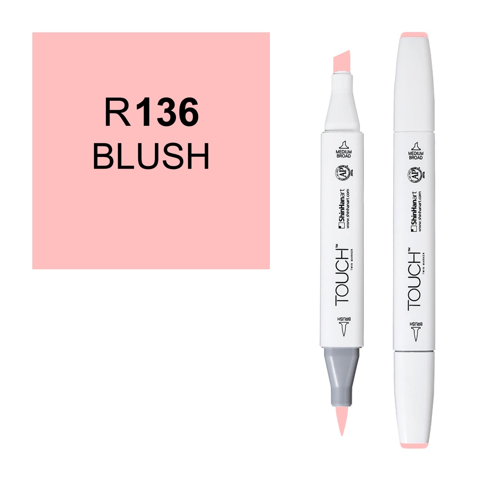 ShinHanart Touch Twin Brush Markers Blush