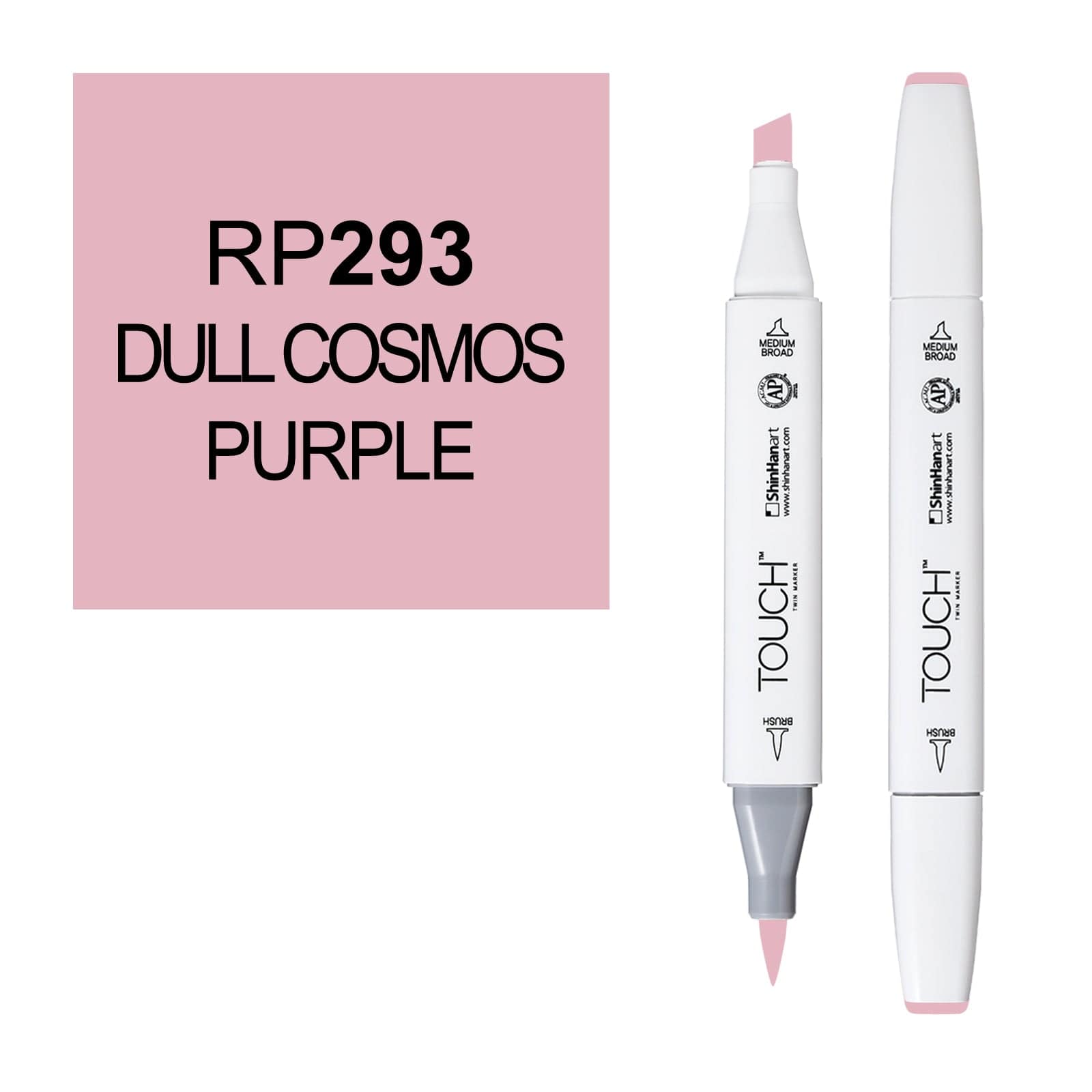 ShinHanart Touch Twin Brush Markers dull cosmos purple