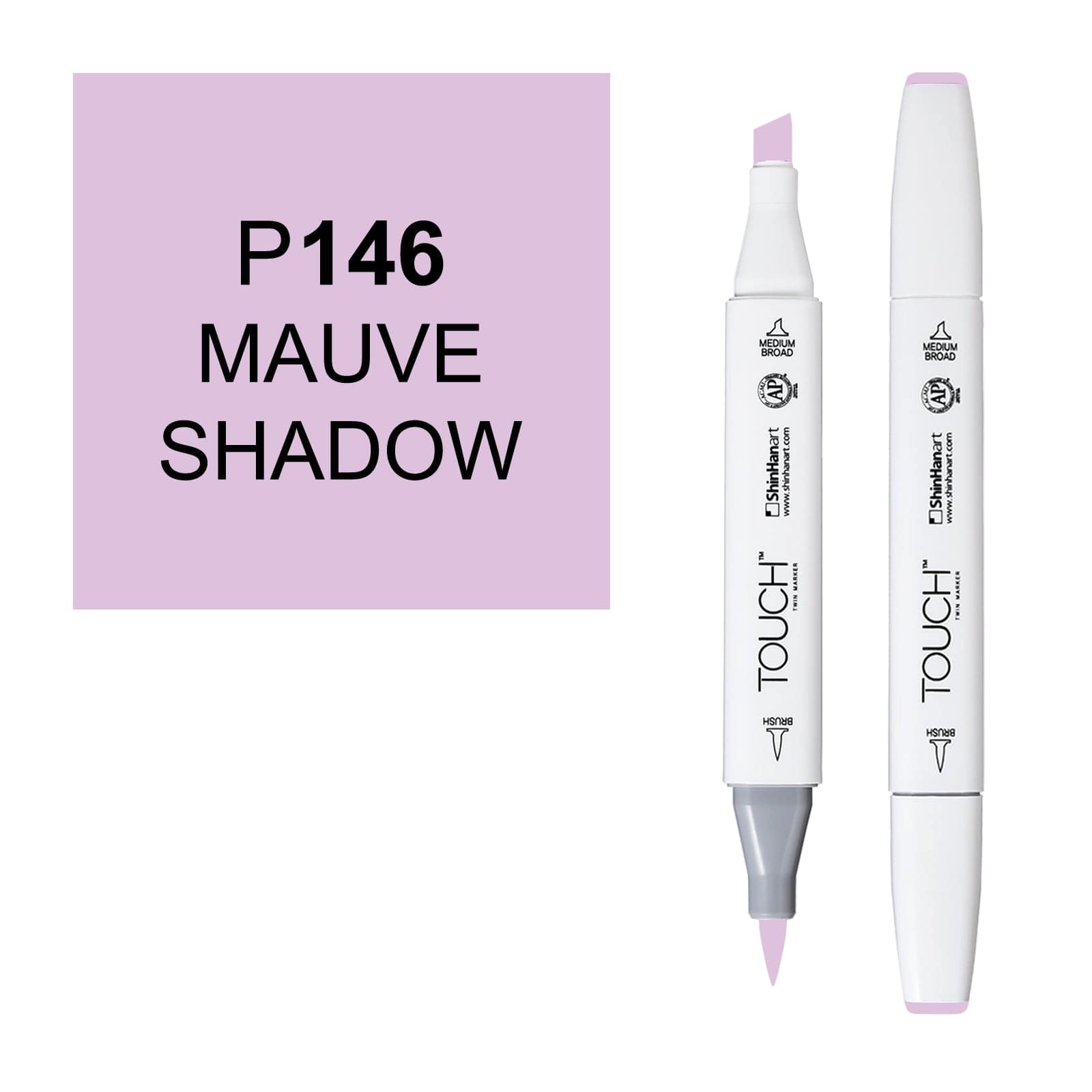 ShinHanart Touch Twin Brush Markers Mauve shadow