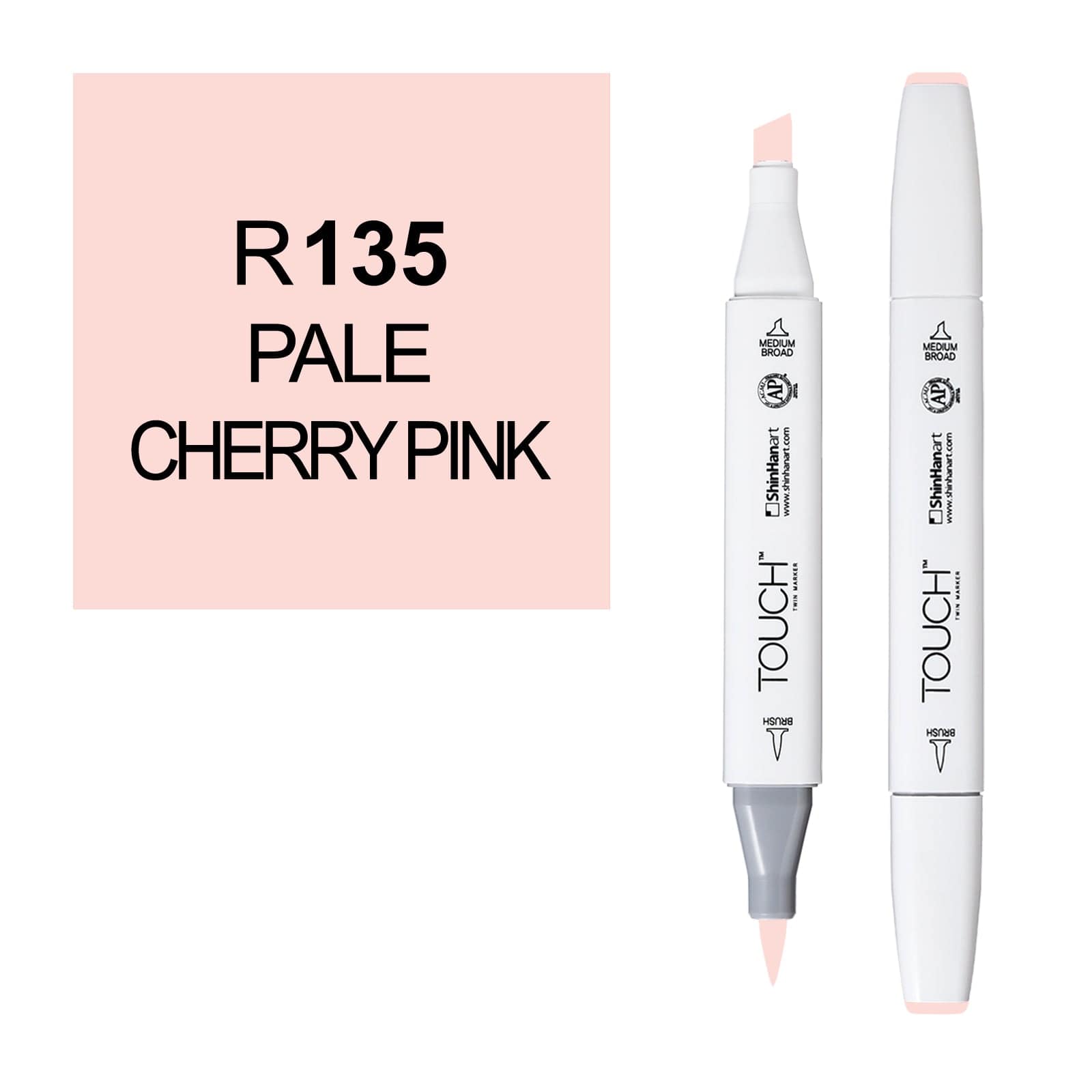 ShinHanart Touch Twin Brush Markers Pale cherry pink