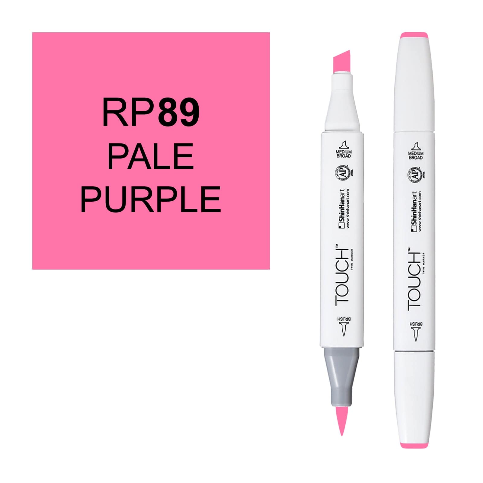 ShinHanart Touch Twin Brush Markers Pale purple