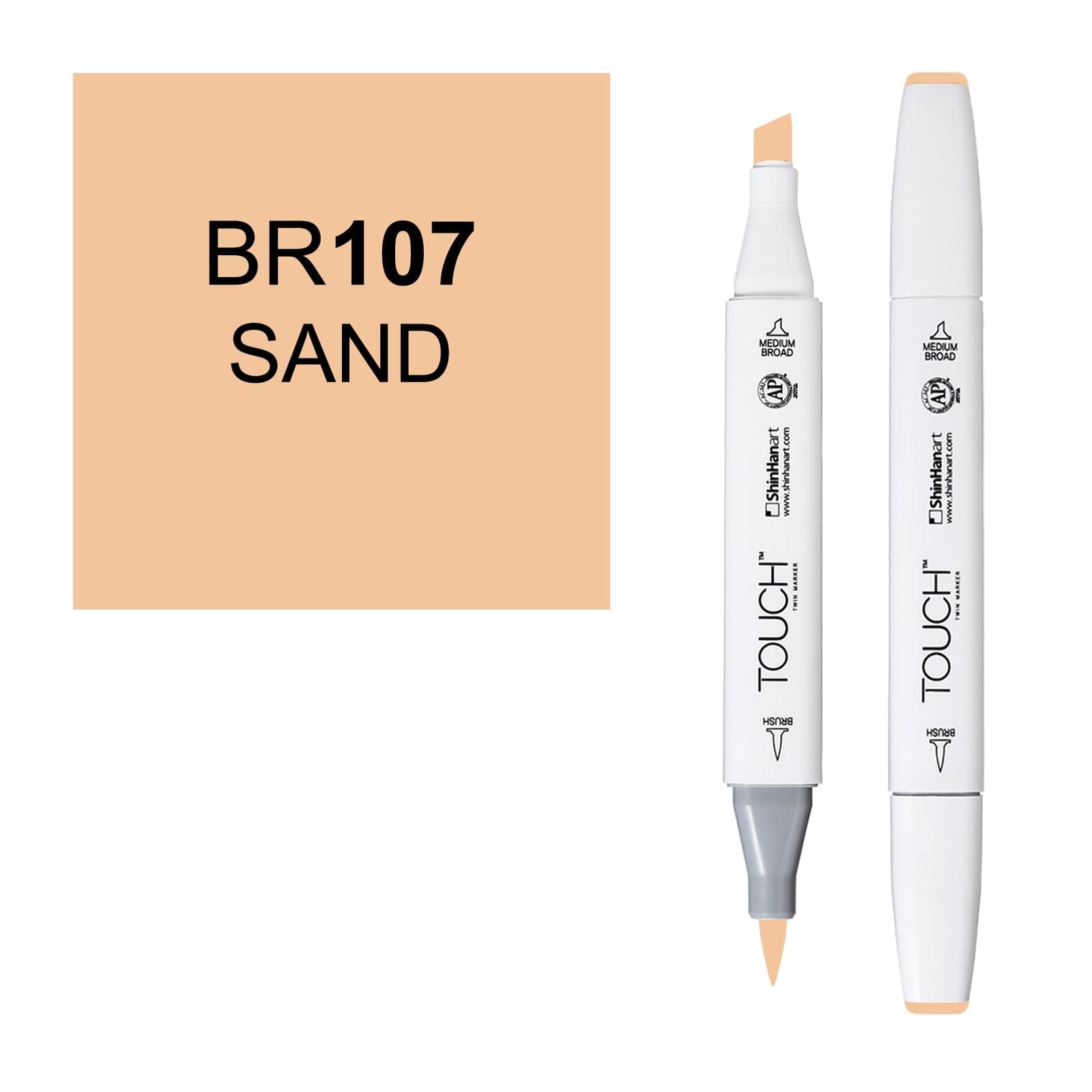 ShinHanart Touch Twin Brush Markers Sand