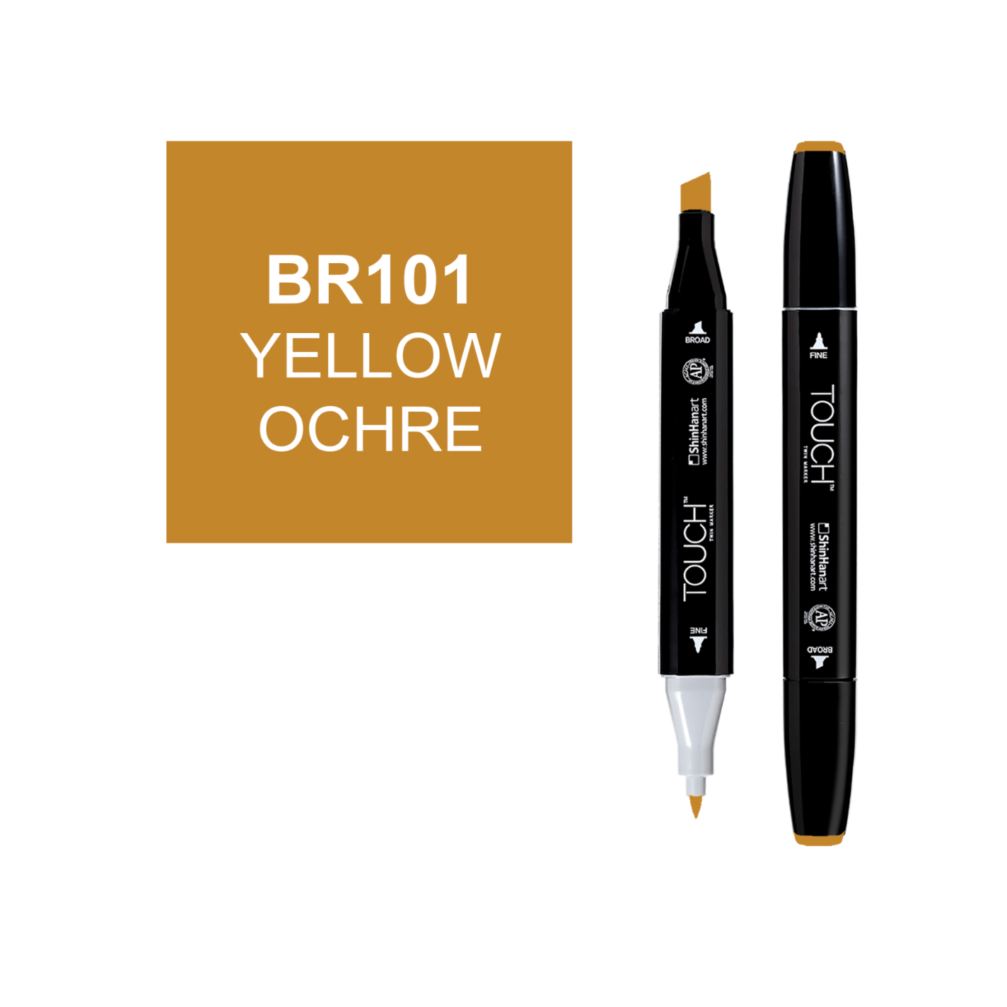 ShinHanart Touch twin marker Yellow Ochre