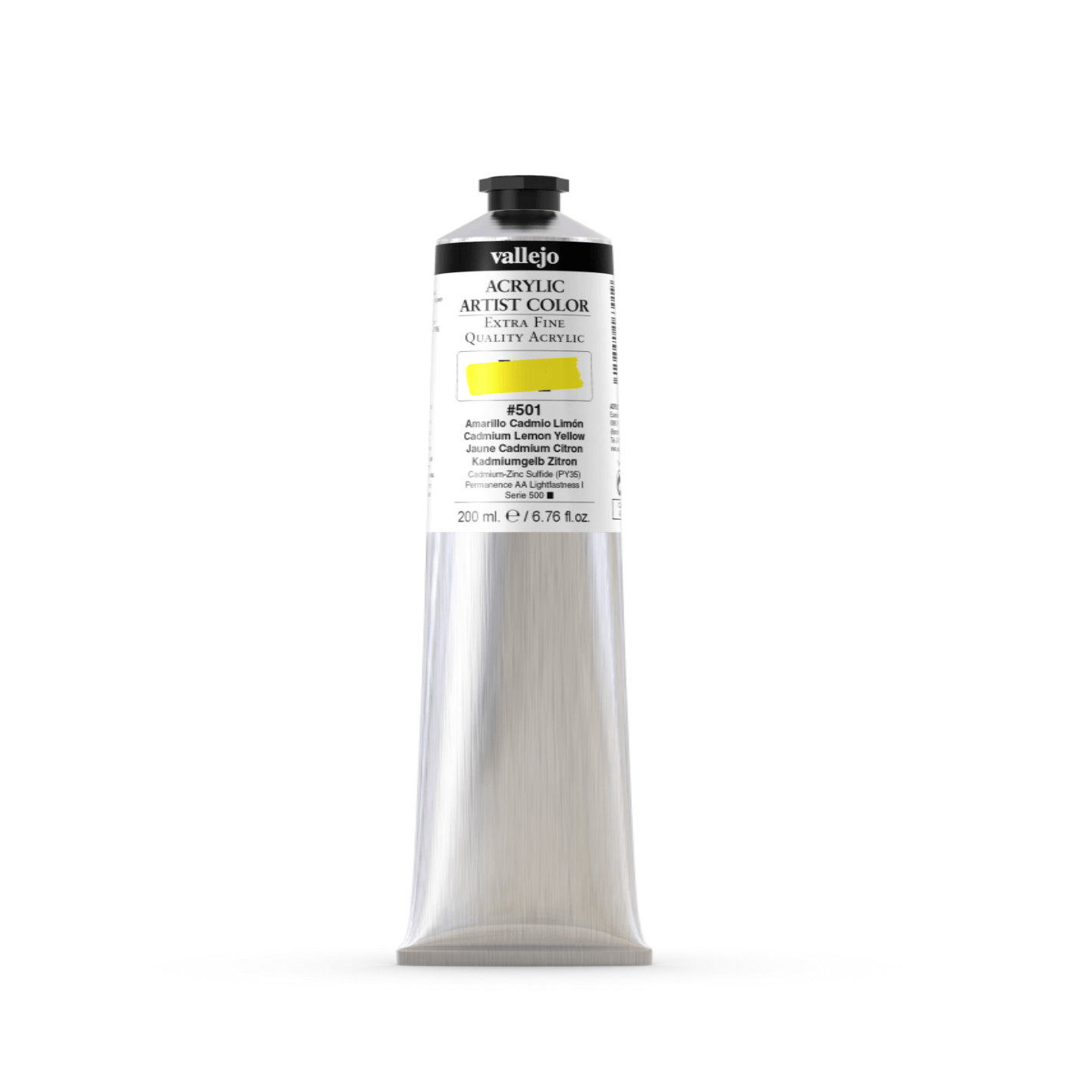 Vallejo Artist 200ml Cadmium Lemon Yellow