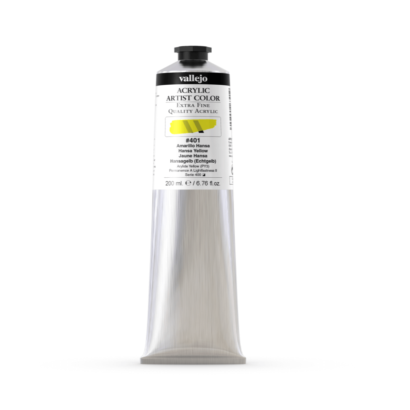 Vallejo Artist 200ml Hansa Yellow