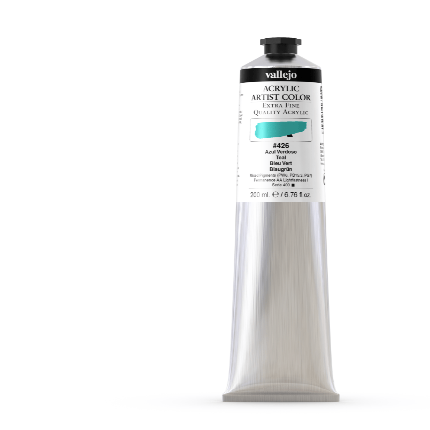 Vallejo Artist 200ml Teal