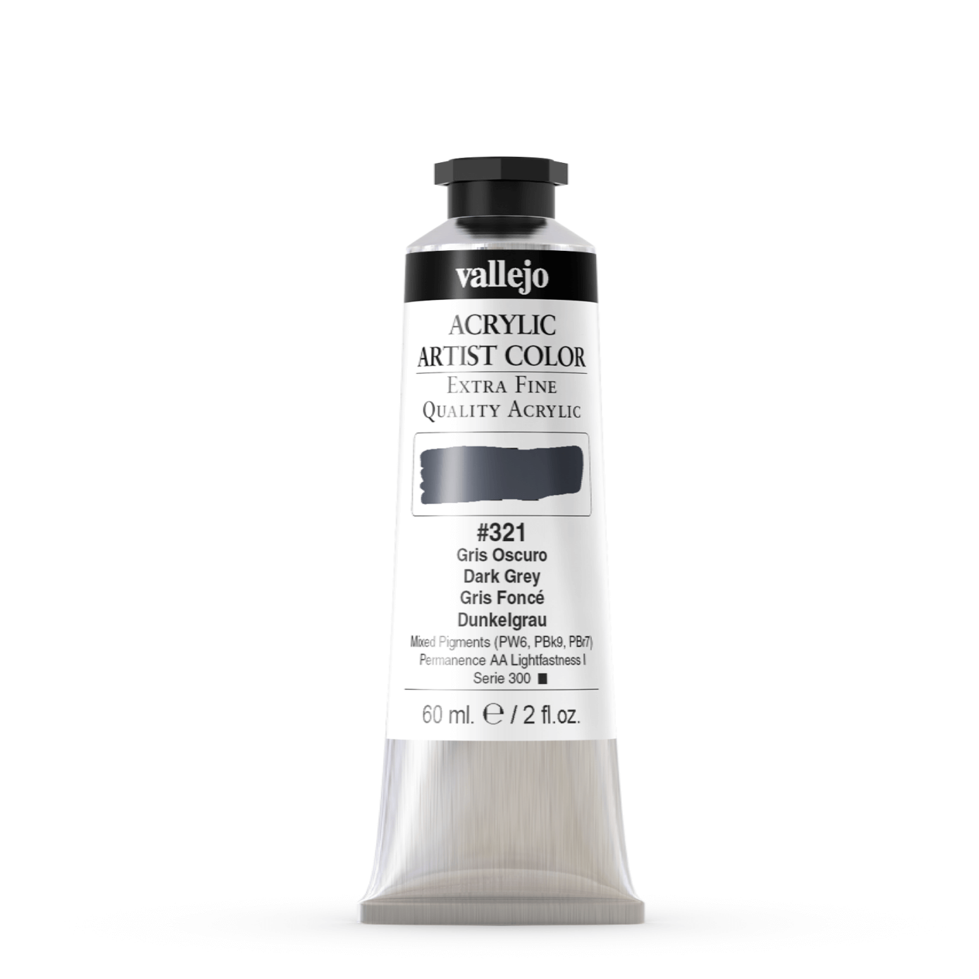 Vallejo Artist 60ml Dark Grey