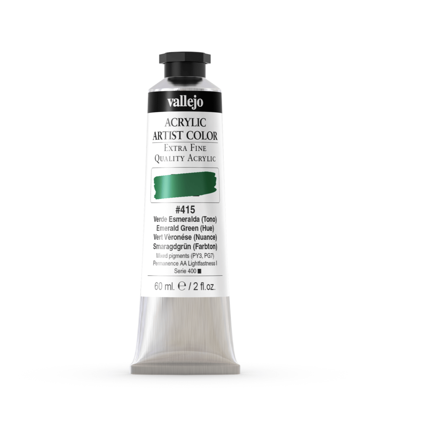 Vallejo Artist 60ml Emerald Green (Hue)