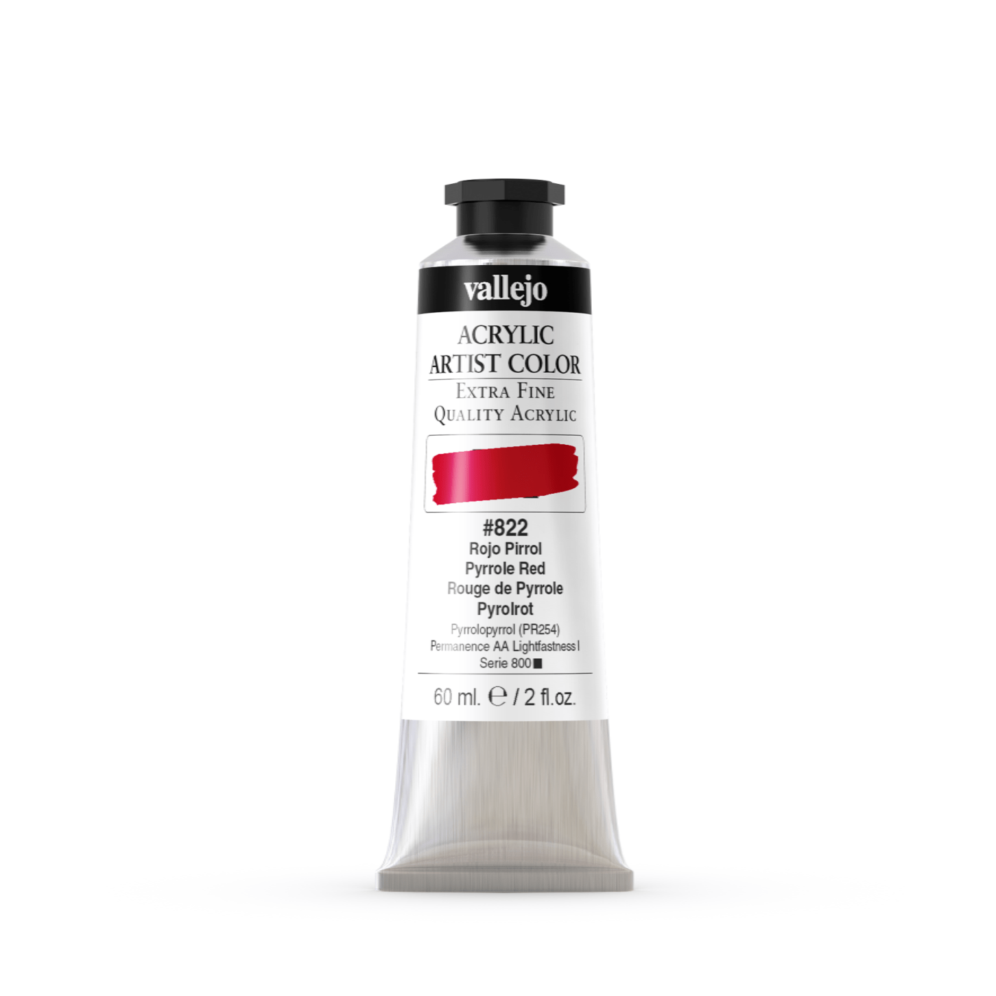 Vallejo Artist 60ml Pyrrole Red