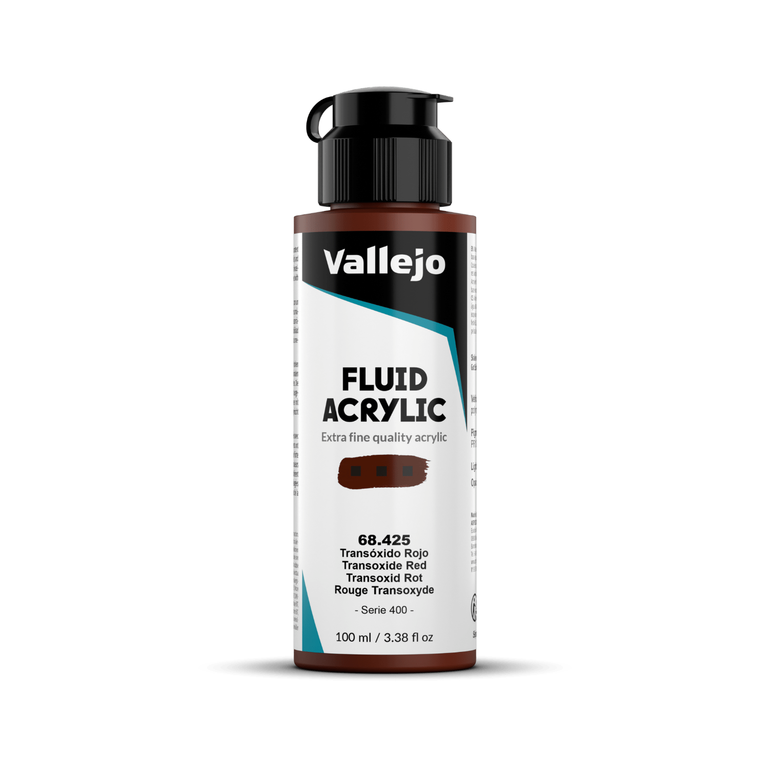 Vallejo Fluid Transoxide Red